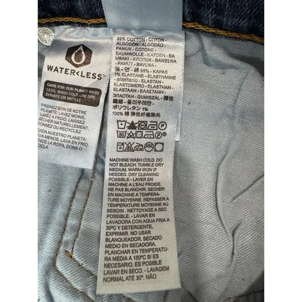 NWT Levi's 559 Relaxed Straight Jeans Blue Medium Wash Baggy Men 42 * 32